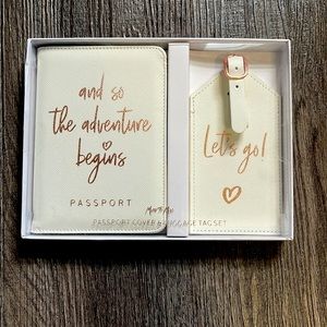 Passport Cover & Luggage Tag Set